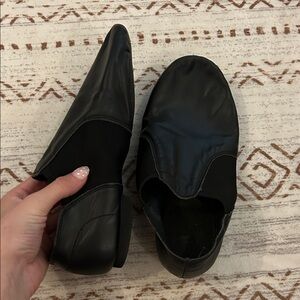 kids black jazz shoes